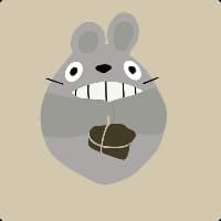 Totoro_eats