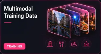 Multimodal training — learning from real-world video, audio and context