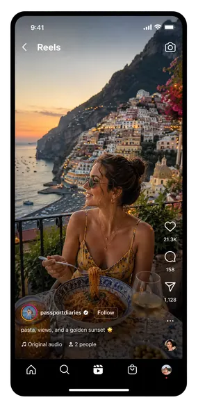 Creator video on Instagram Reels