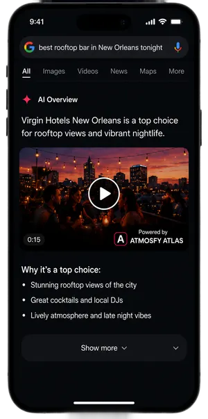 Creator content surfacing in AI search results